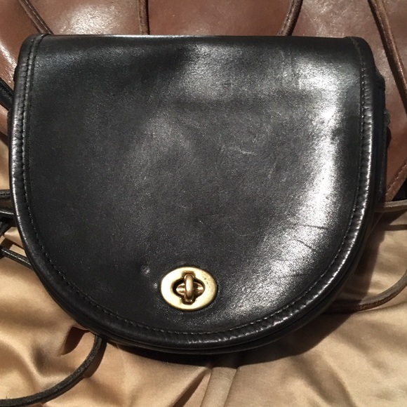 Coach Vintage NYC Mini Spectator Turn Lock Crossbody Shoulder Handbag NYC USA - Picture 2 of 16